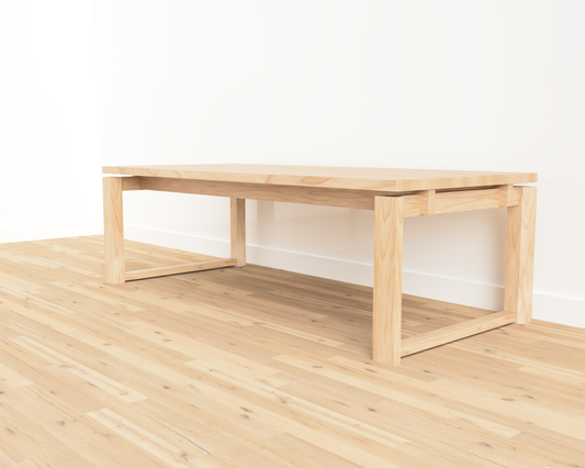KEOPI - Scandinavian/Korean inspired floating coffee table made of maple.
