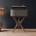 Jean-Marie pour Sonos — Meuble tourne-disque (Noyer - grille grise)