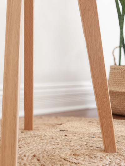 PHILIAS — Mid-century standing coat rack (White Oak)