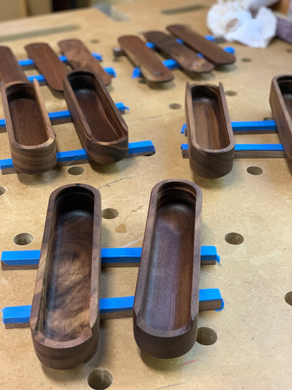 Boîte à stylo de la collection Les Retailles