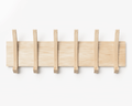 Alexina — Mid-Century Wall Coat Rack (Maple)